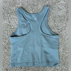 Lululemon EBB to Street Cropped Raceback Tank